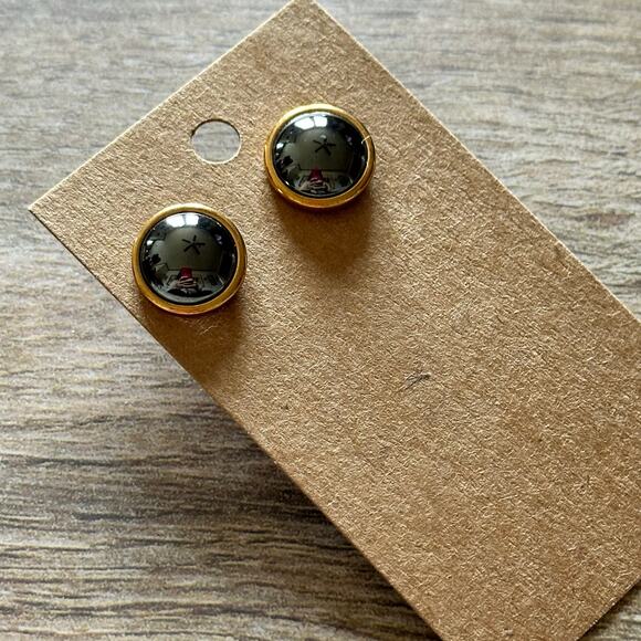 BOGO FREE MIXED METAL STUD STATEMENT EARRINGS - Picture 1 of 3